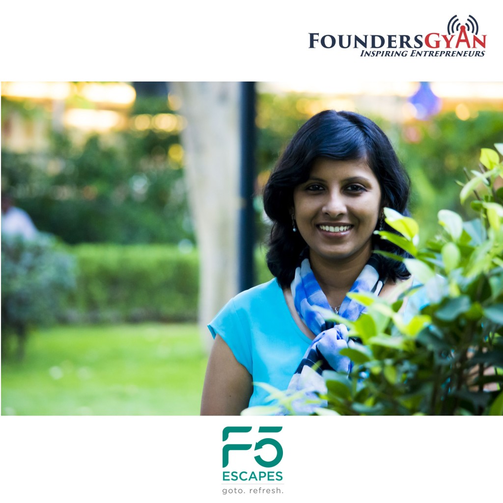 Malini Gowrishankar, founder of F5Escapes, Making travel for women safer in India