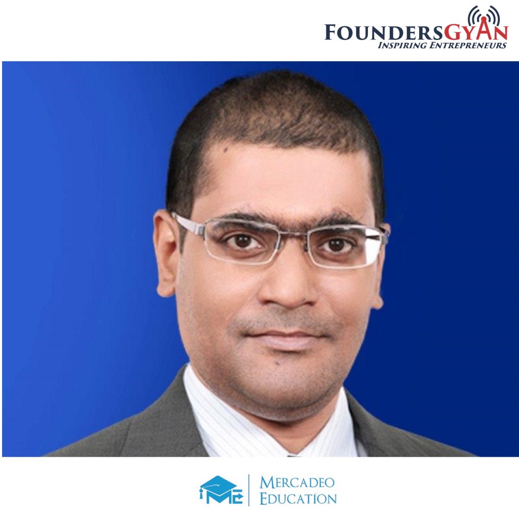 Anshuman Mishra, co-founder of Mercadeo Education, platform teaching sales!