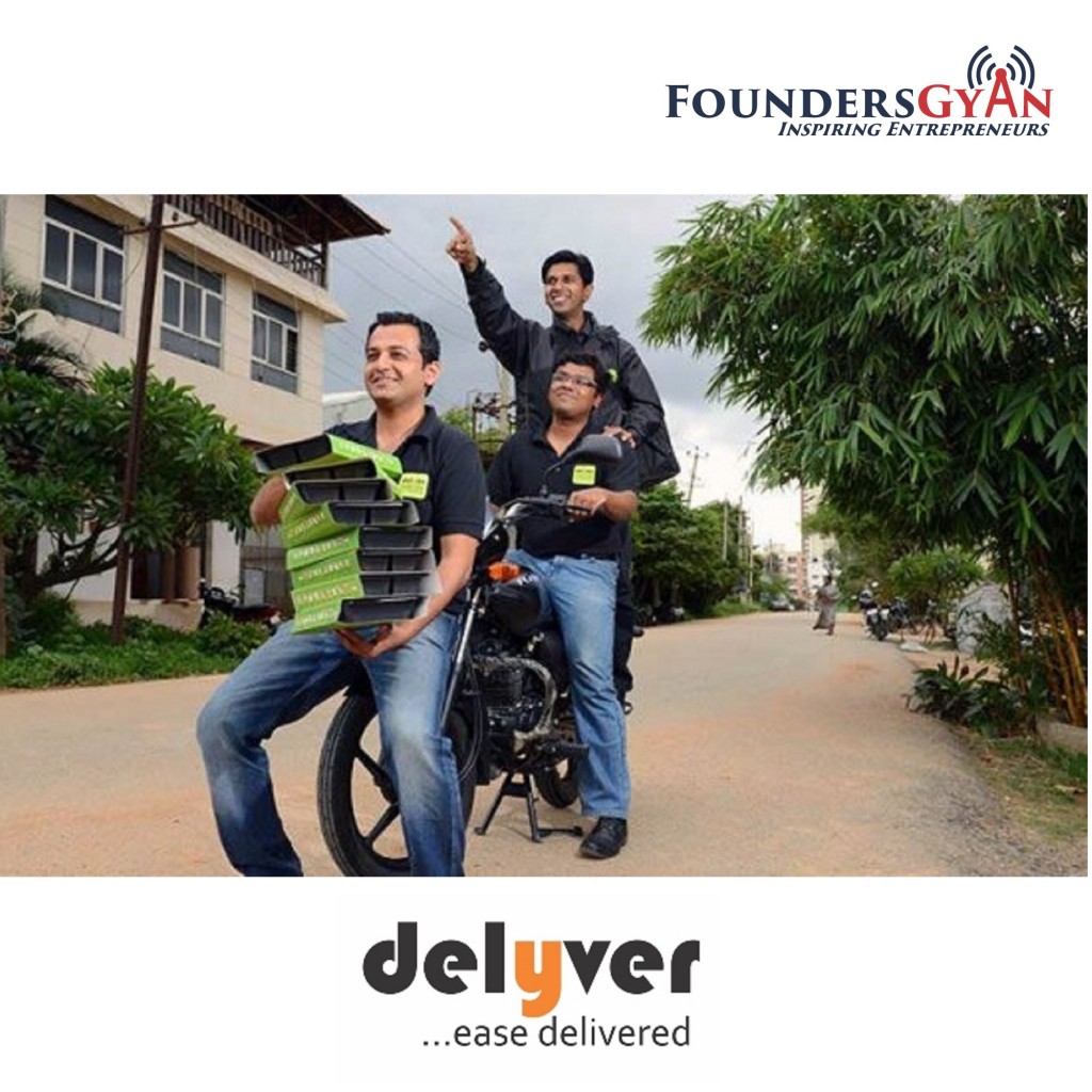 Delyver Founders, India's first hyperlocal delivery service