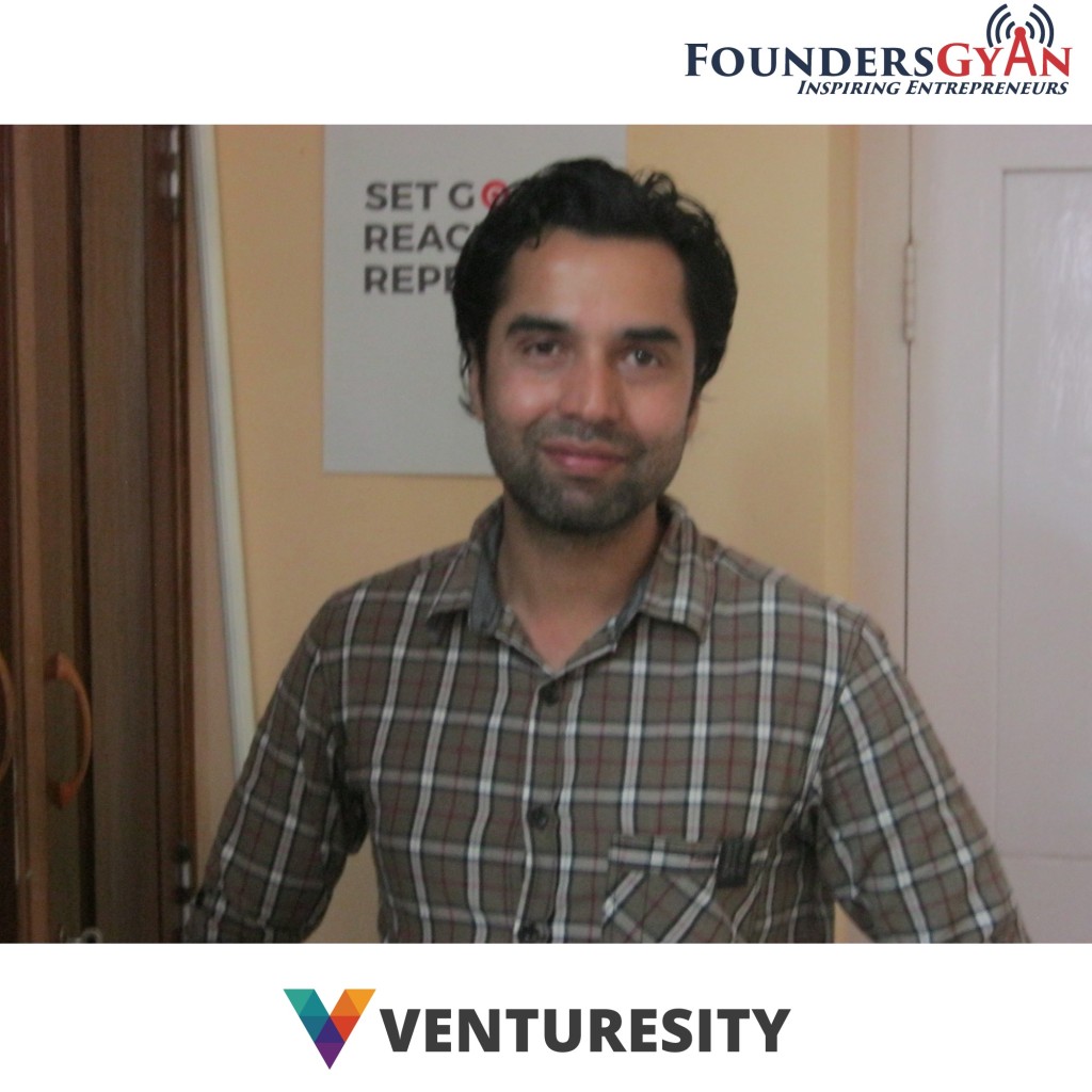prashant koirala of venturesity foundersgyan