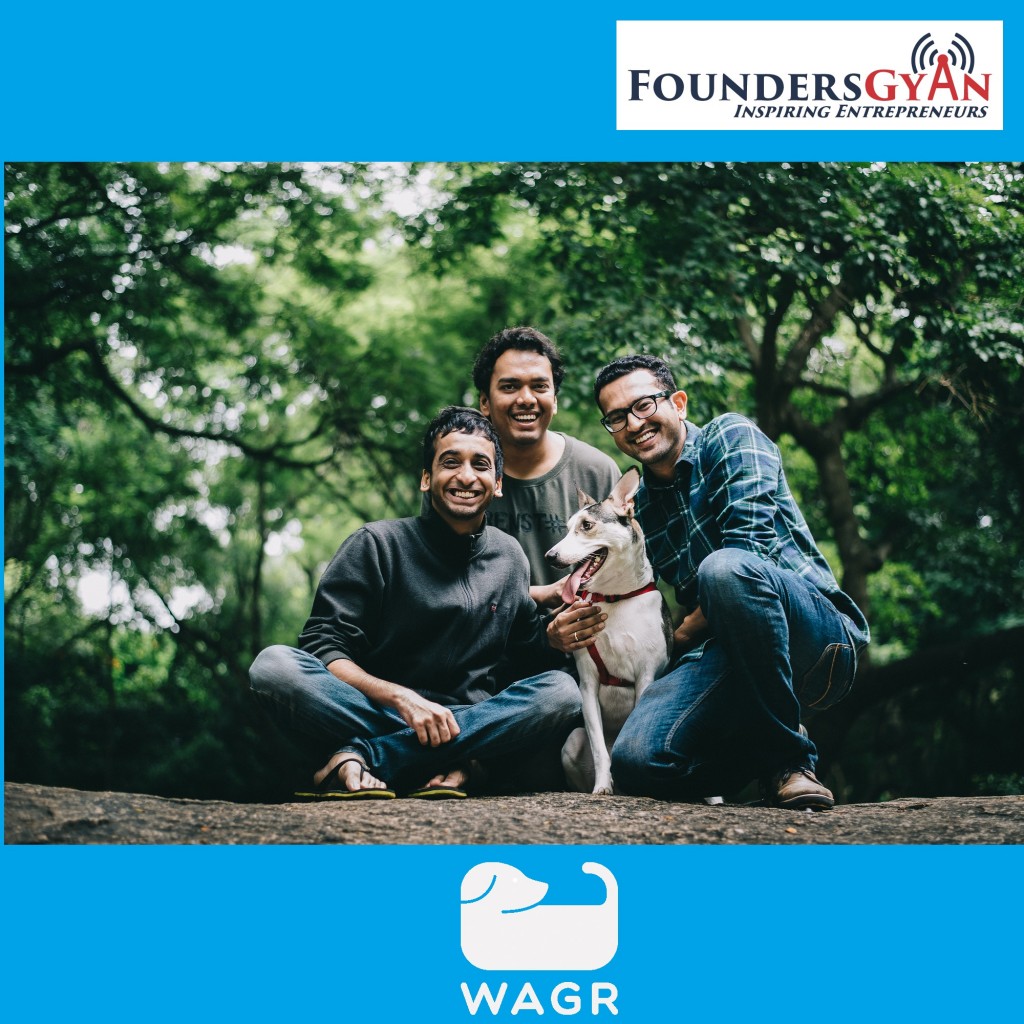 Advaith and Siddarth, founders of Wagr.in, helping relieve anxiety of pet lovers