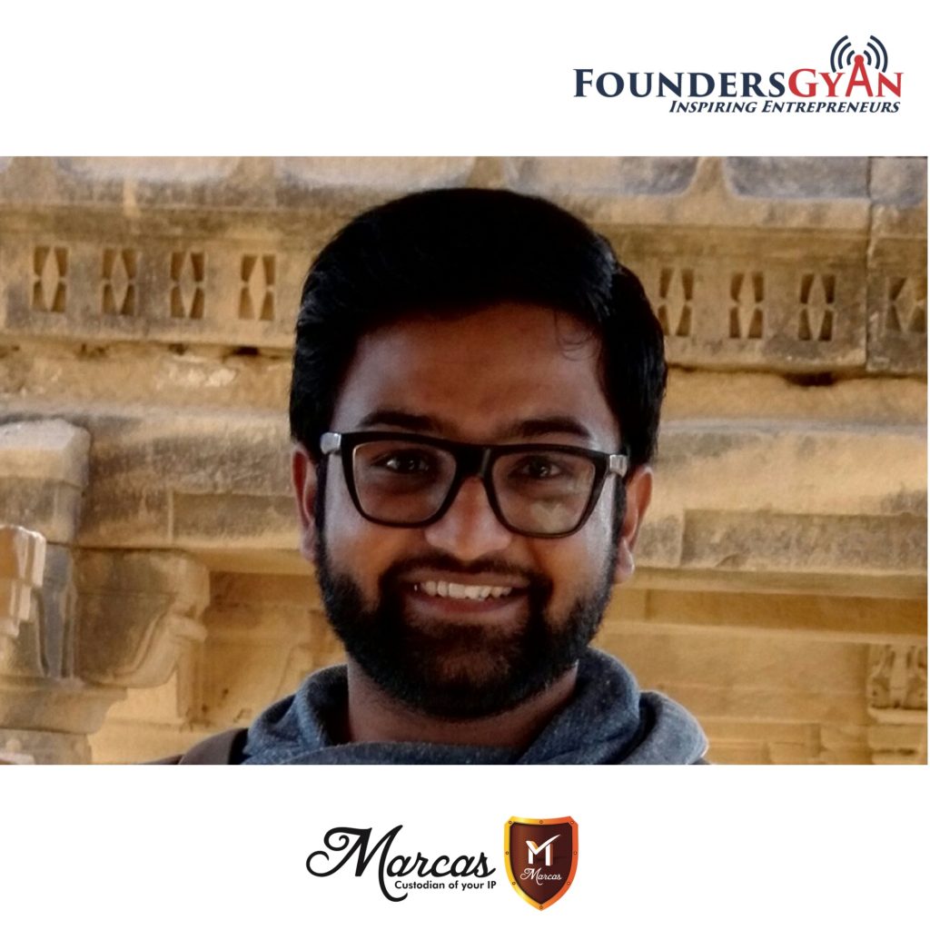 Tushar, founder of Intellectual Property registration for startups